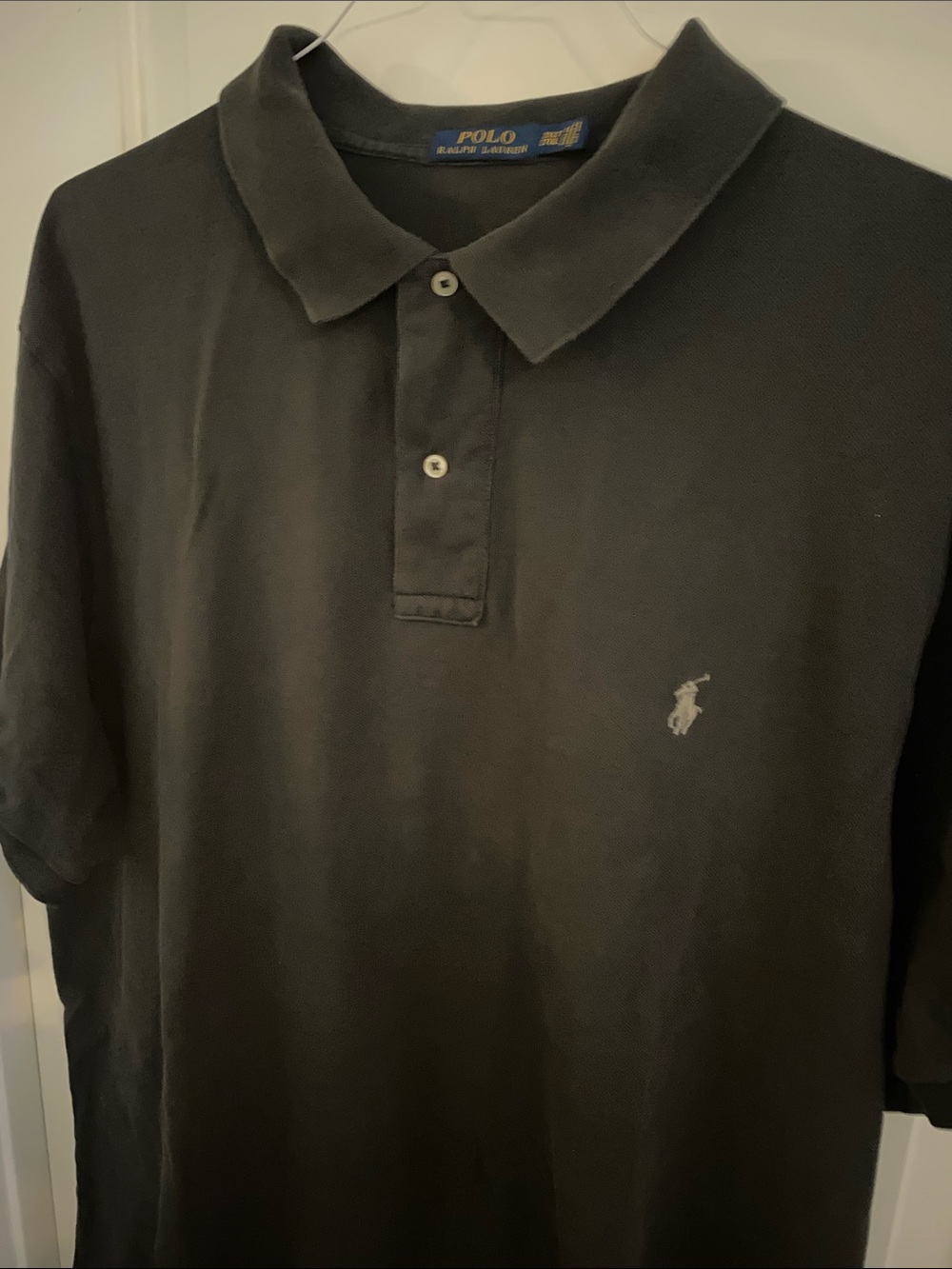 Polo by Ralph Lauren Dark Charcoal Short-Sleeve Polo 100% Cotton 2XLT